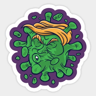 Covid Trump Sticker